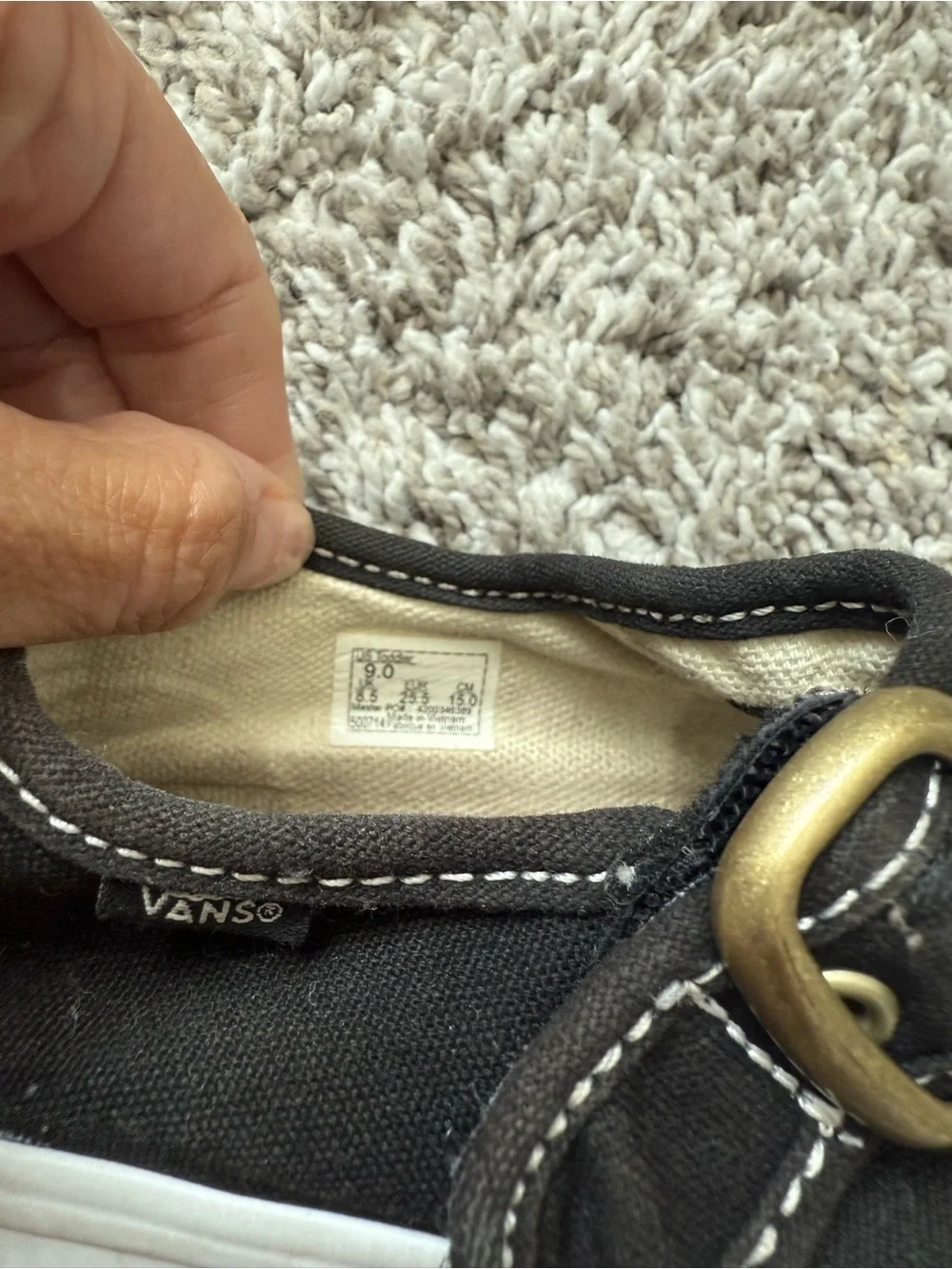 VANS Mary Jane Kids Shoes size 9